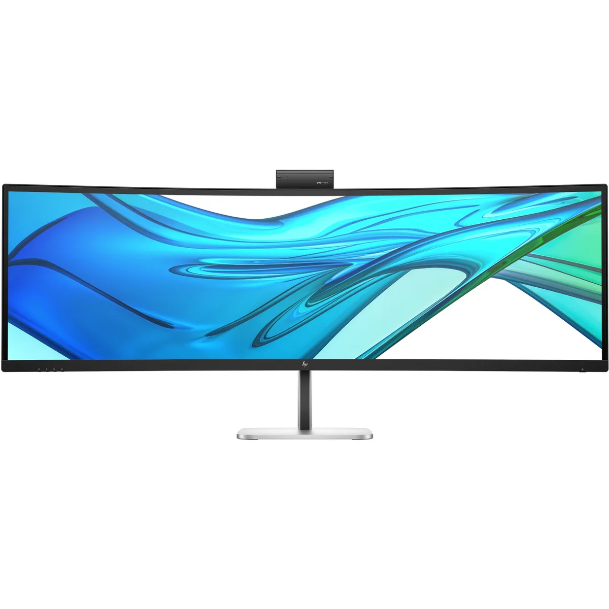 TFT 49" HP S5 Pro 549pm, VA, DQHD, RJ-45, HDMI, DP, USB-C, cam, чорний