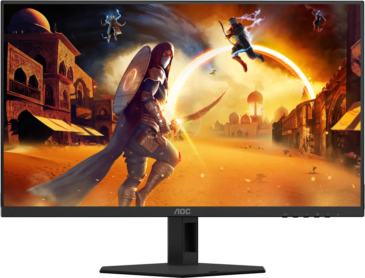 TFT 24.5" AOC 25G4SRE, Fast IPS, 300Гц, 2xHDMI, DP, чорно-червоний
