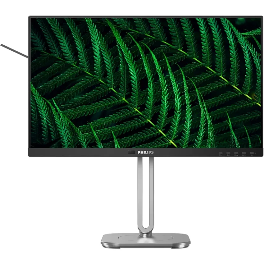 TFT 23.8" Philips 24B2G5301, IPS, 100Гц, HDMI, DP, USB-C, RJ-45, USB-hub,HAS,Pivot, кол.,темно-сірий