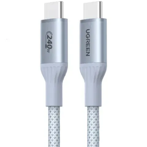 Кабель USB 3.1 Type-C M-M, 1 м, 240W （5A）синій, L534 UGREEN