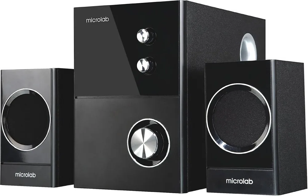 Акустична система 2.1 Microlab M-223, чорна