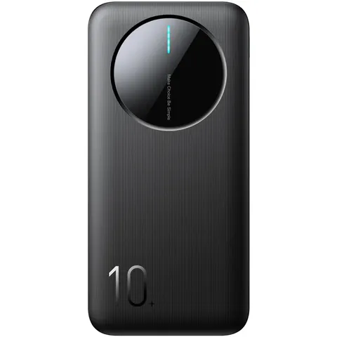 УМБ Joyroom 10000mAh 12W 2xUSB-A, USB-C In/Out, Black (JR-PBF12)