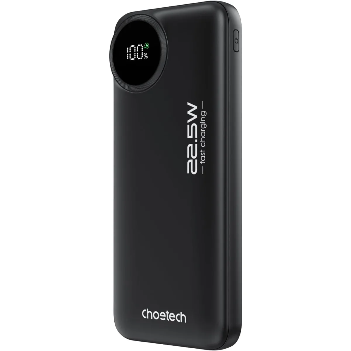 УМБ Choetech 10000mAh 22,5W PD QC3.0 2xUSB-A, USB-C чорна