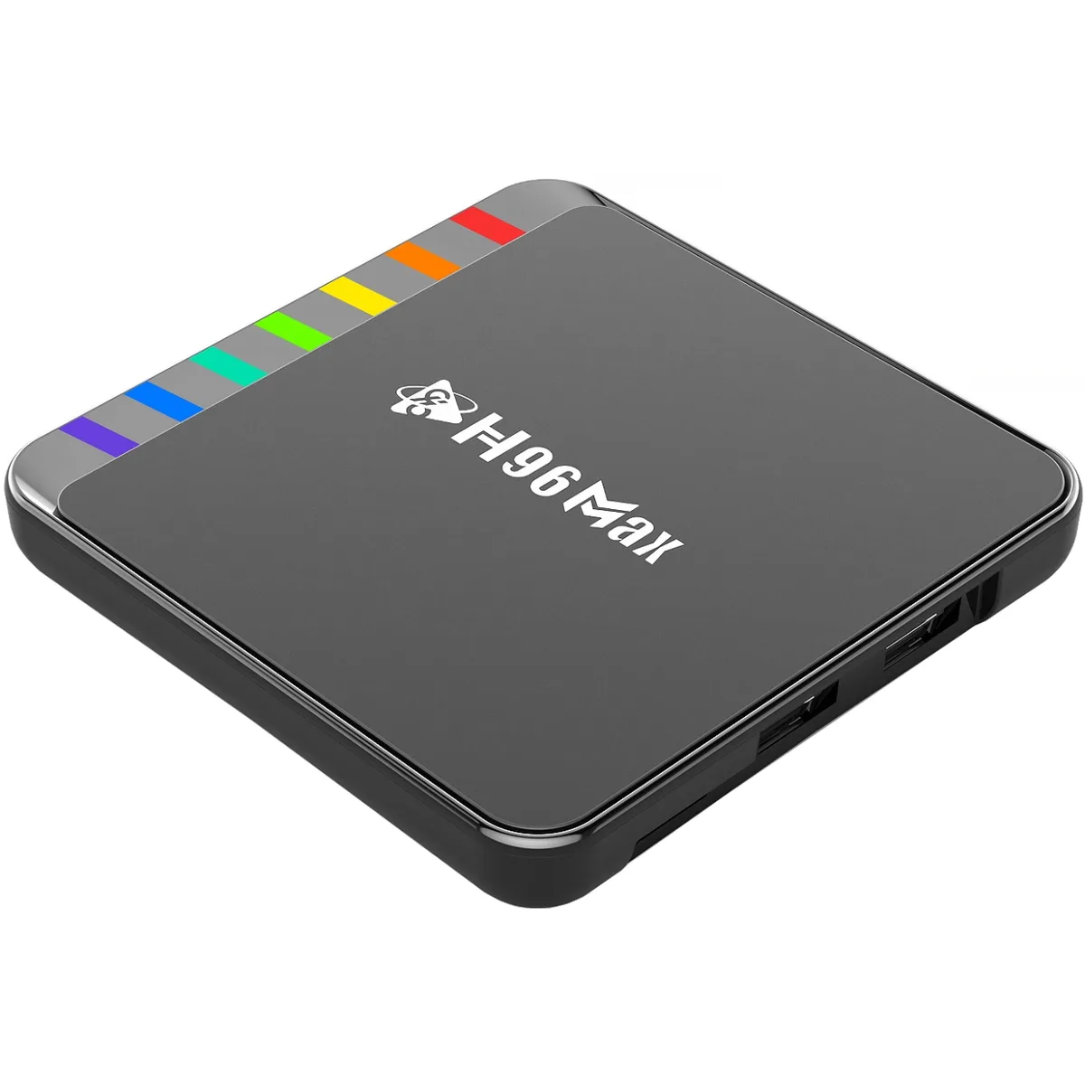TV Медіаплеєр H96 MAX W2 4/64Gb/ Amlogic S905W2/ Android 11/ WiFi 2.4G+5G/BT:5.0/ LAN:100M/ чорний