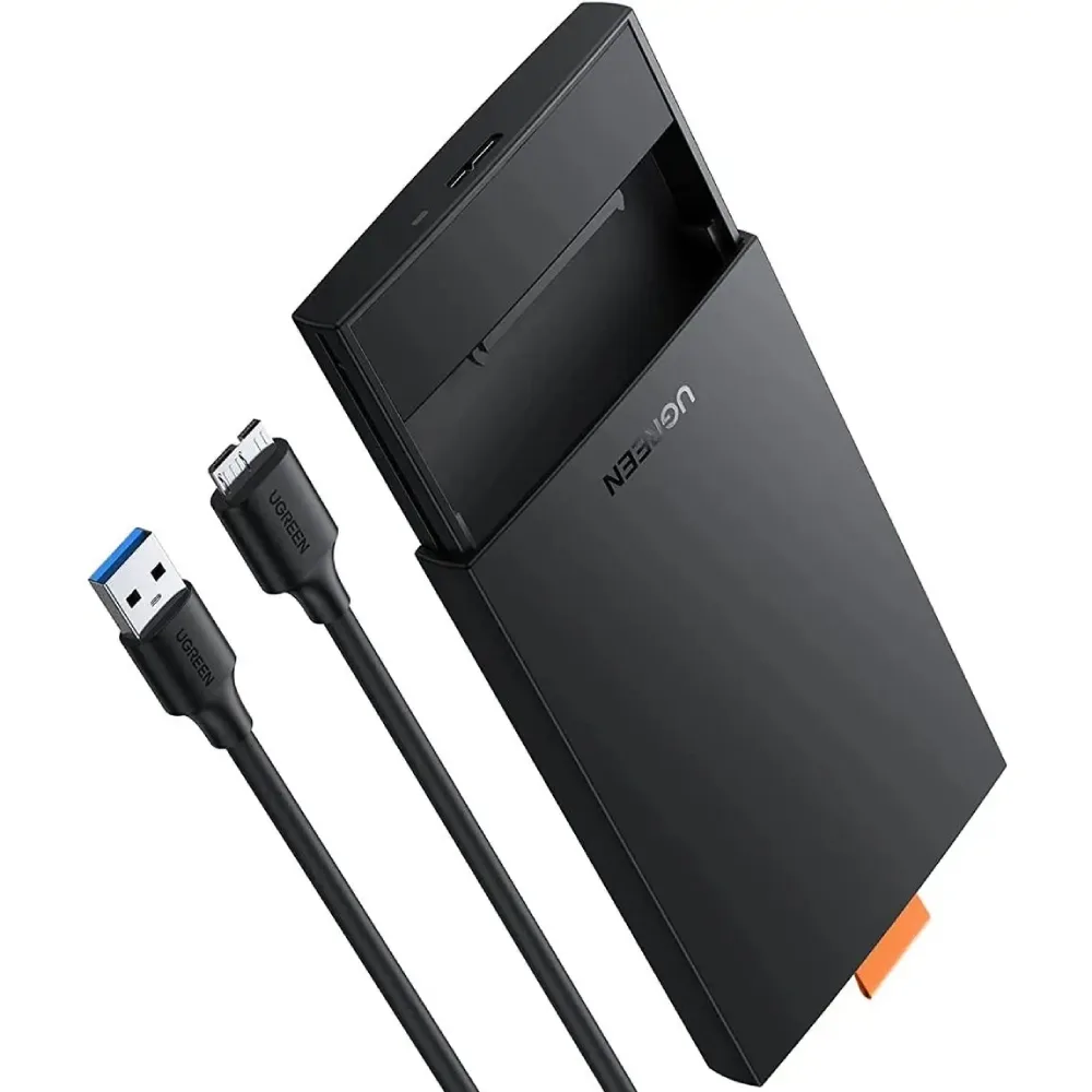 Зовнішня кишеня Ugreen CM237 USB 3.0 2.5Inch Hard Drive Box Чорна