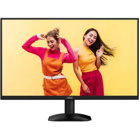 TFT 27" AOC Q27B35E, QHD IPS, 75Гц, HDMI, DP, чорний
