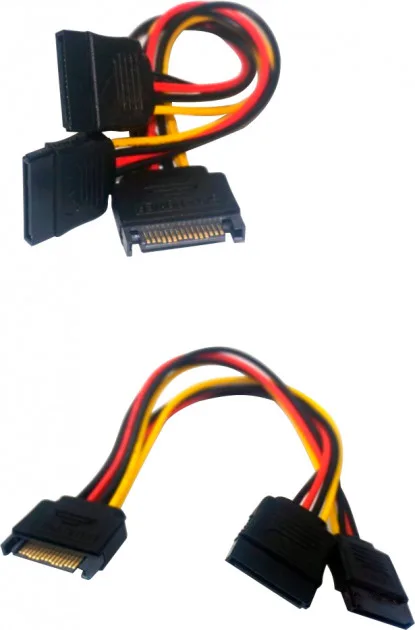 Кабель живлення Serial ATA Male - 2xSATA Female
