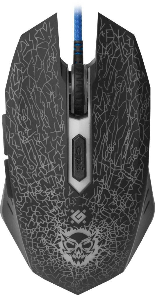 Мишка Defender Shock GM-110L, 6кн., 3200dpi, (+килимок) підсвітка