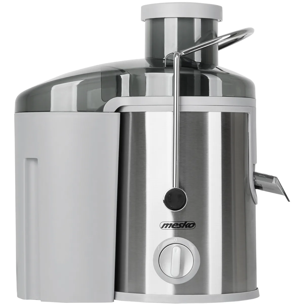 Соковитискач Mesko MS 4126 grey 600Вт/ контейнер для соку-0,45л/ контейнер для м'якоті-1,5л