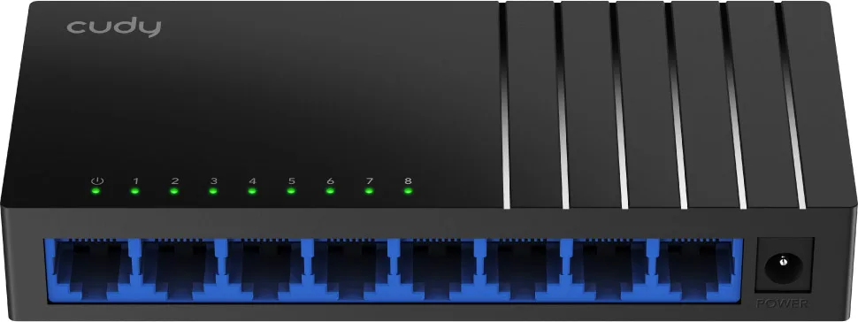 Комутатор Cudy GS108D, 8 портовий Gigabit Desktop Switch