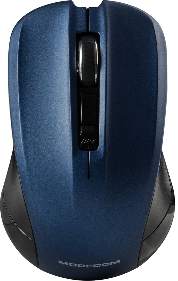Мишка Modecom MC-WM9.1, бездротова, 4кн., 1600dpi, чорно-синя