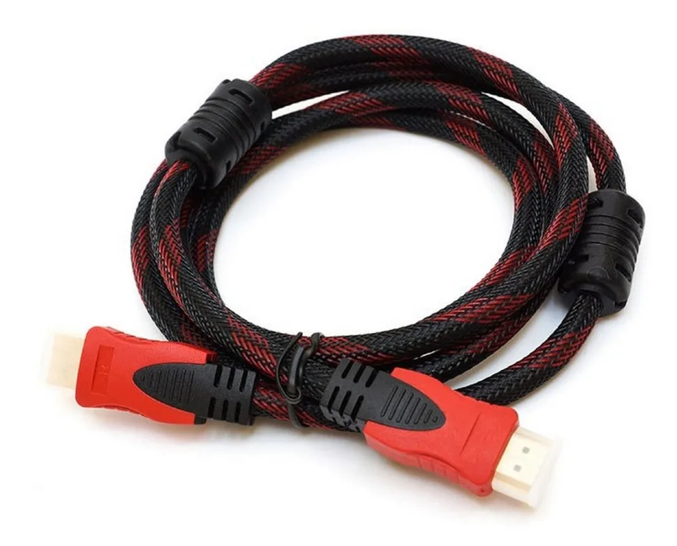 Кабель HDMI M - M, 1.5 м, V1.4 до 4K 60Hz, обплетення