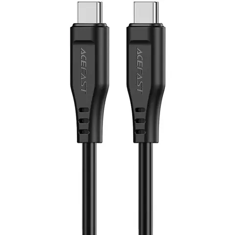 Кабель USB 2.0 Type-C M-M, 1.2 м, 60W TPE C3-03 Black Acefast