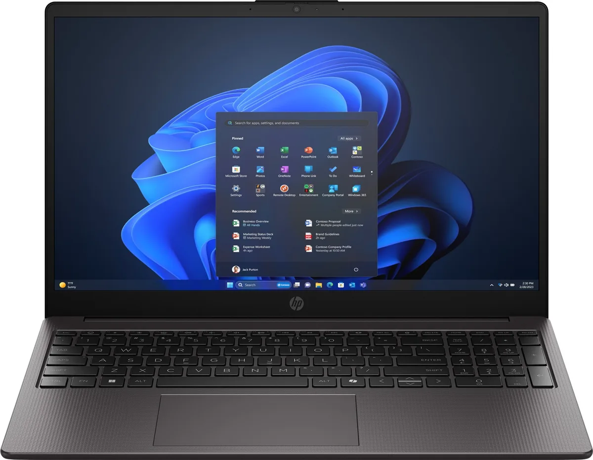 HP 255R G10 15.6" FHD IPS, 300n/Ryzen 5-7535U (4.5)/16Gb/SSD512Gb/Radeon/Win11Pro/Сірий