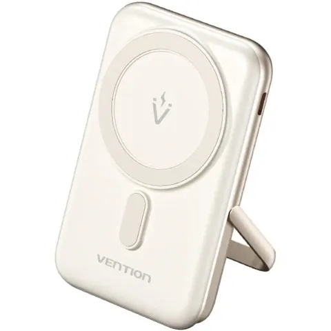 УМБ Vention Magnetic Wireless 10000mAh 20W PD USB-C In/Out, QI-15W White