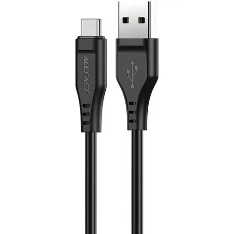 Кабель USB 2.0 AM-Type-C M, 1.2 м, 60W TPE C3-04 Black Acefast
