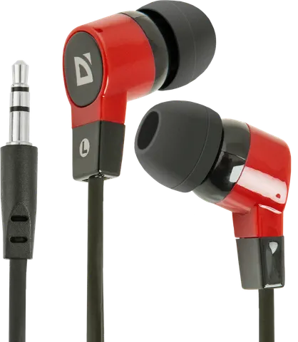 Навушники Defender Basic 619 Black-Red