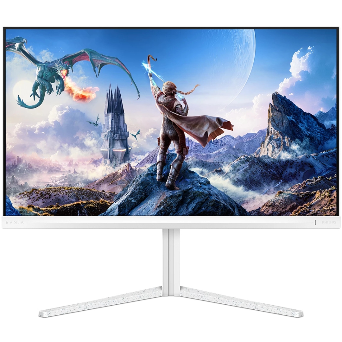 TFT 27" Philips 27M2N5901A, Fast IPS,160Hz, 2xHDMI, DP, USB-S, USB-hub, HAS, Pivot, кол., білий