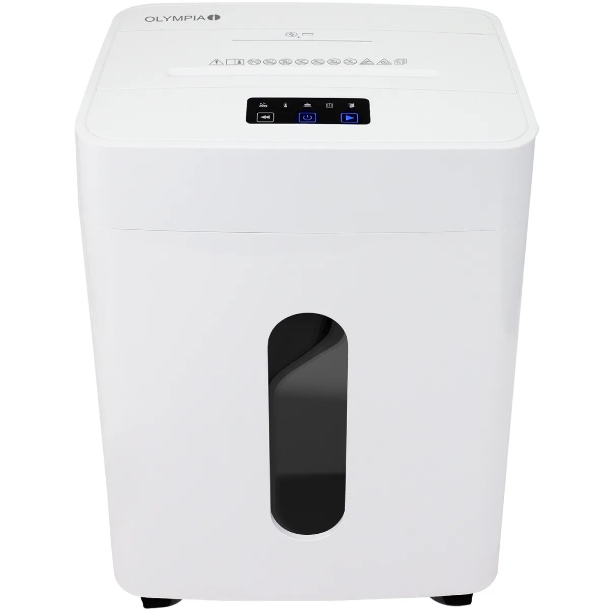 Знищувач документів Olympia CC 2515 S, A4, 80g х 10 л.,2*12, 25л., P-5