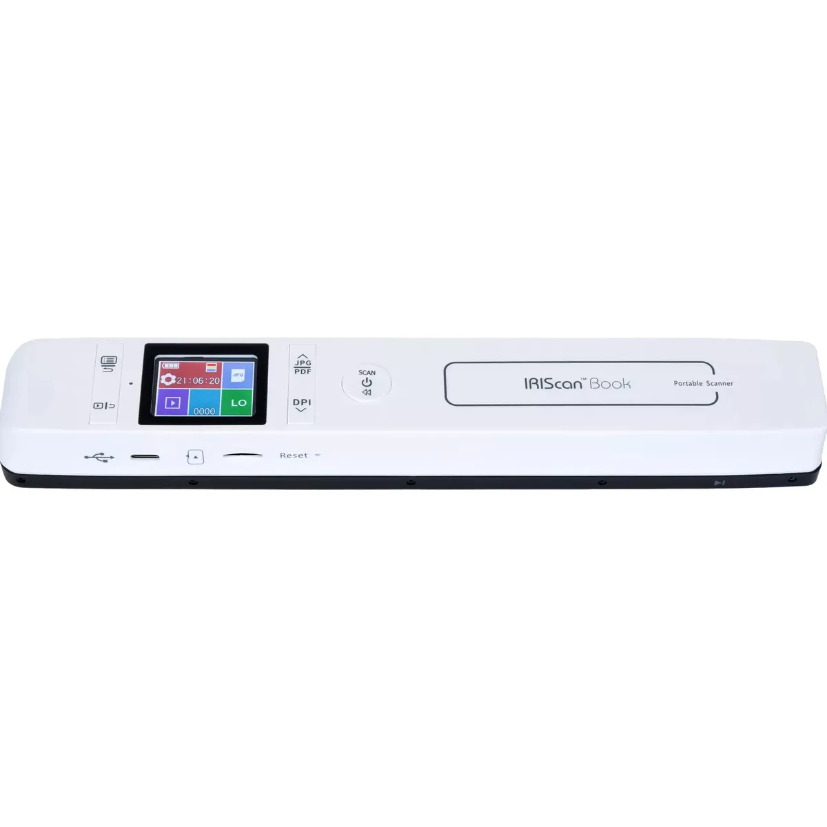 Сканер A4 Canon IRIScan Book 7 Dyslexic (1050dpi, USB, microSD, 15стор/хв, портативний, білий)