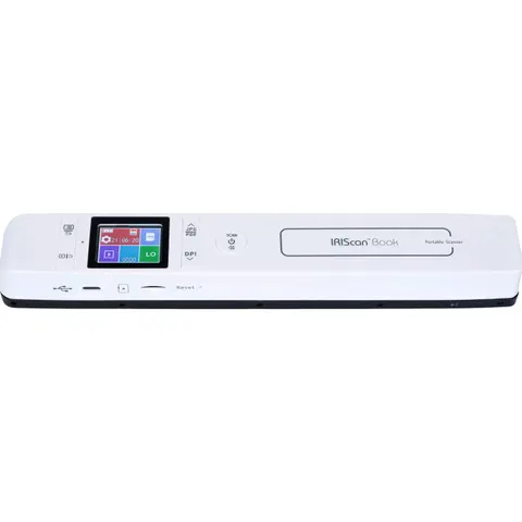 Сканер A4 Canon IRIScan Book 7 Dyslexic (1050dpi, USB, microSD, 15стор/хв, портативний, білий)