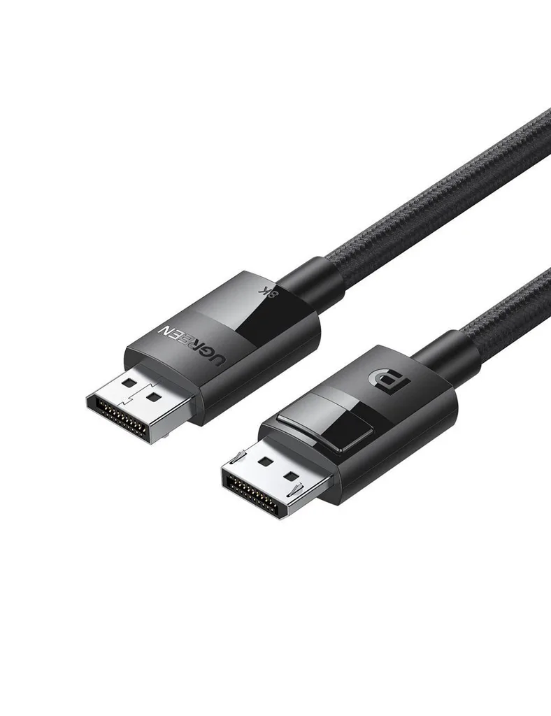 Кабель DisplayPort M - M V1.4 8K 2м Plastic Case Braided Cable DP114 чорний UGREEN