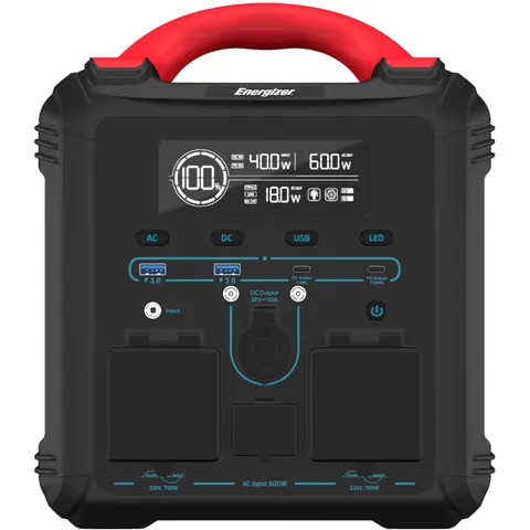 Зарядна станція Energizer 700Вт (551Вт/г) AC, LMFP,MPPT,USB-C PD 100Вт