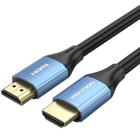Кабель HDMI M - M, 1.5м, V2.0, 4K 60Гц  Aluminum alloy,  синій Vention