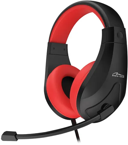 Гарнітура  Media-Tech NEMESIS USB, Black-Red