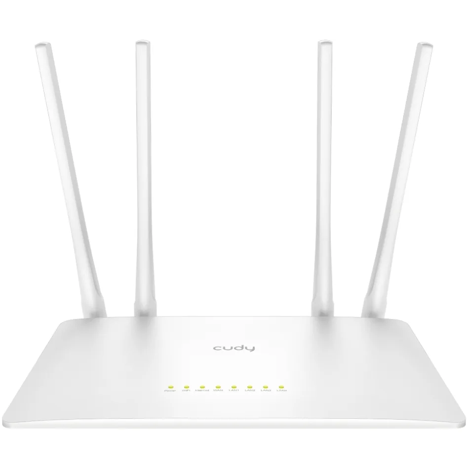 Маршрутизатор Cudy WR300S, Wi-Fi, 802.11b/g/n, 300Mbps 2.4GHz, 5×10/100Mbps, 4×5dBi an, WiFi, IPv6