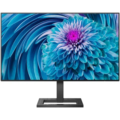 TFT 27" Philips 275E2FAE, IPS, QHD, 75Hz, HDMI, DP, колонки, чорний