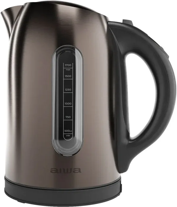 Електрочайник AIWA KAWAKO AKT-3000D 2200Вт/ 1.7л/ Strix/ встановлення температури нагріву/ метал