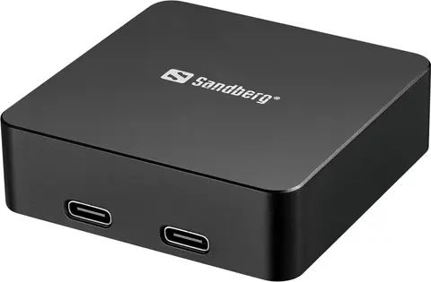 УМБ Sandberg Magnetic Wireless 5000mAh 20W PD, 2xUSB-C, QI-15W for Apple watch and Airpods
