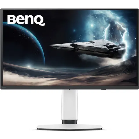 TFT 27" BenQ EX271UZ, 4K UHD, QD-OLED, 240Hz, HDMI, DP, USB- C, USB-hub, білий
