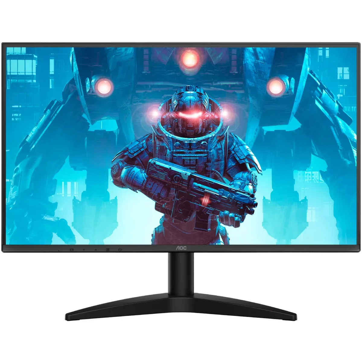 TFT 23.8" AOC Q24B36X, QHD, IPS, 144Гц, 0,5мс, HDMI, DP, чорний