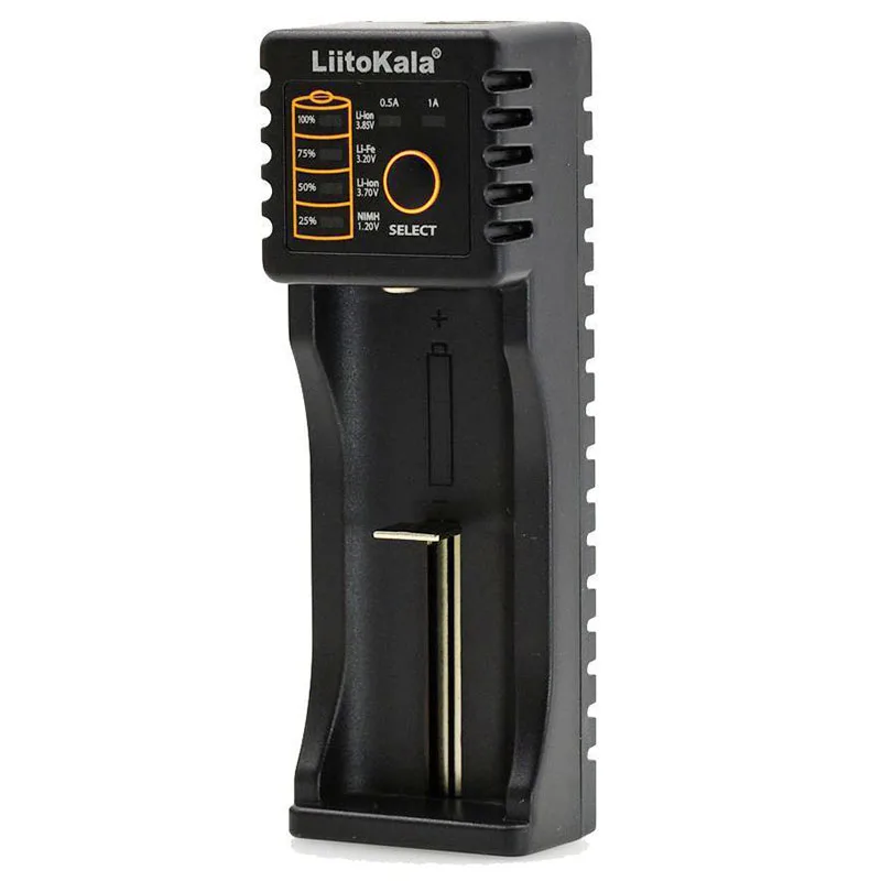 Зарядний пристрій LiitoKala Lii-100, 1x(Lion/NiMH/NiCd), 1A, Power Bank function