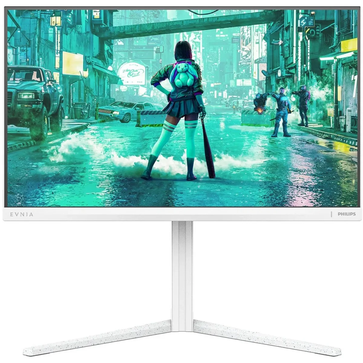 TFT 23.8" Philips 24M2N3201P, Fast IPS, 260Hz, 0,3ms, HDMI, DP, HAS, Pivot, білий
