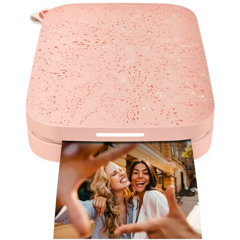 Фотопринтер портативний HP Sprocket Pink (2"x3",313x400dpi,Zink, 64MB,Bluetooth, колір рожевий)