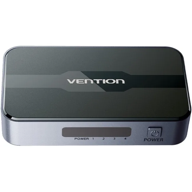 Сплітер HDMI 1.4 FHD 4K 30Hz 3D, 1x4 ports чорний Vention