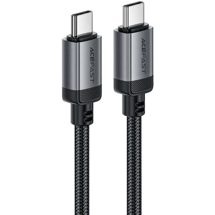 Кабель USB 2.0 Type-C M-M, 1.2 м, 60W aluminum alloy Black, C20-03 Acefast