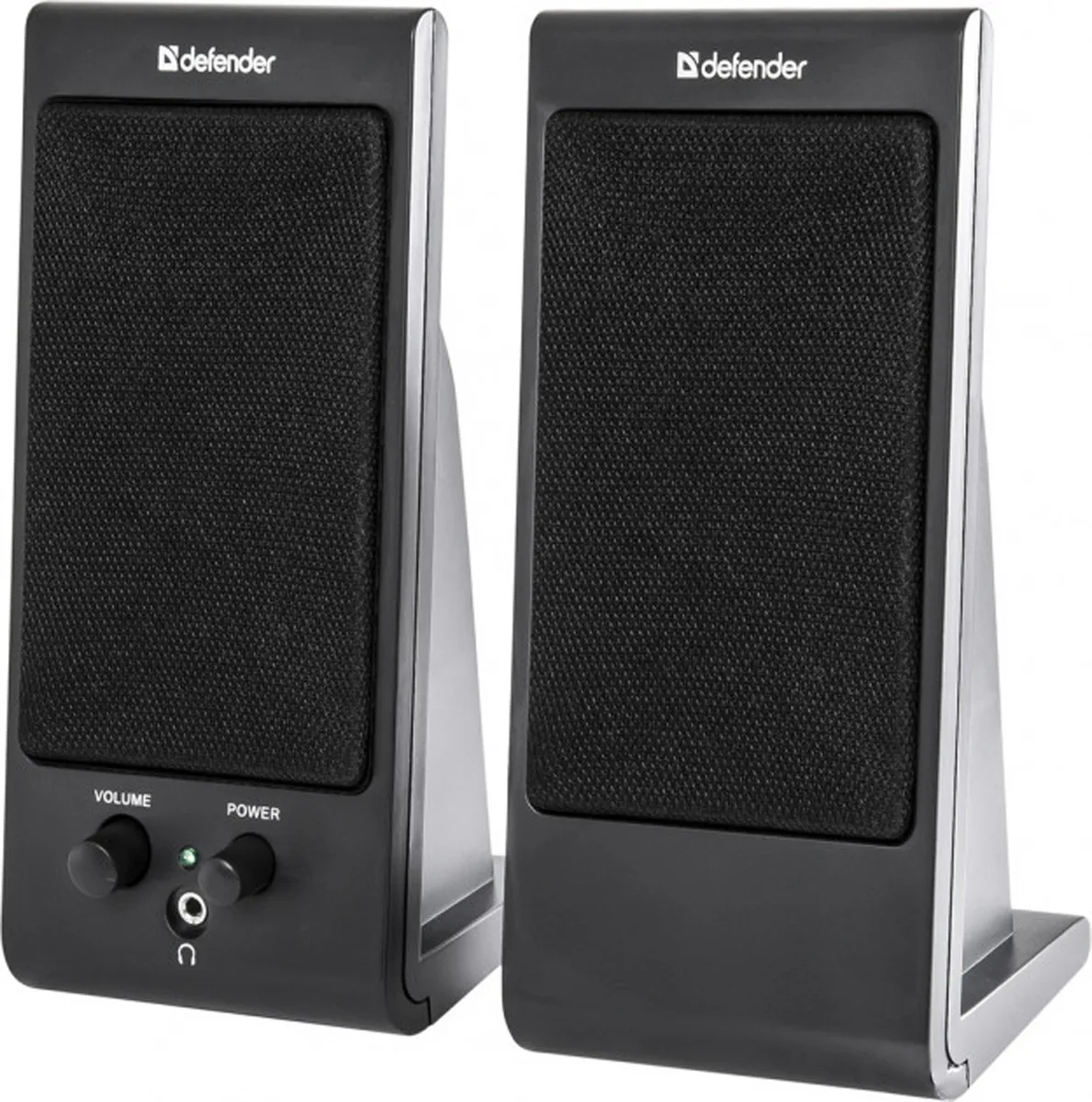 Акустична система 2.0 Defender SPK-170, 2Вт, чорна, пластик, USB