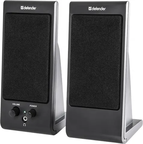 Акустична система 2.0 Defender SPK-170, 2Вт, чорна, пластик, USB