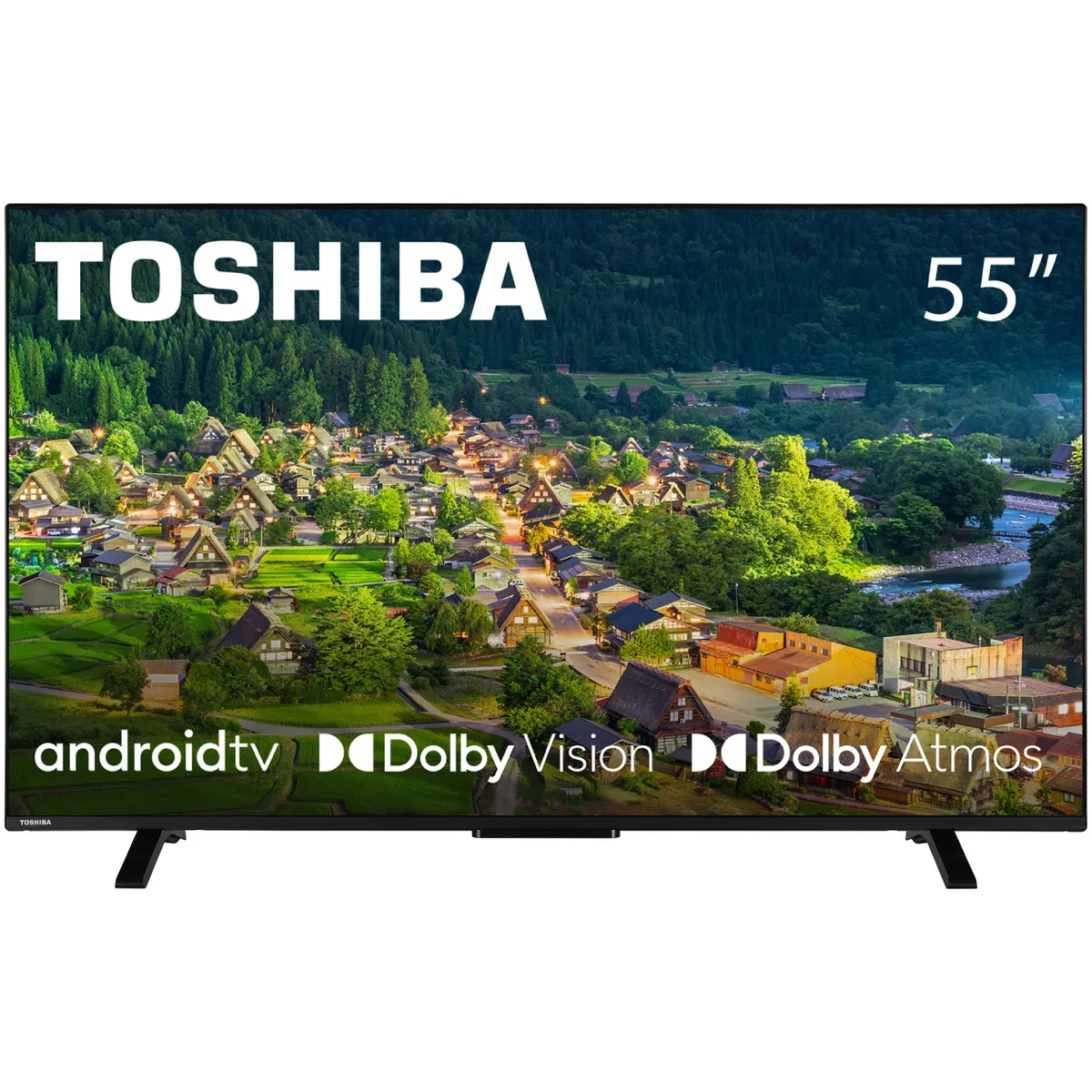 TV 55 Toshiba 55UA2363DG 4K UHD/LED/T2/Android 11/2 x 10W/Dolby Digital/HDMI/Wi-Fi/VESA 200 x 200 M4