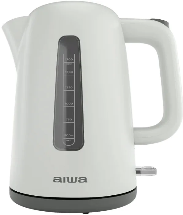Електрочайник AIWA MIZUCHI AKT-2000 2200Вт/ 1.7л/ Strix/ пластик/ білий