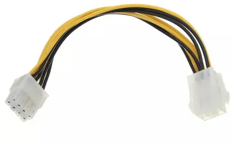 Кабель живлення для відеокарти  8pin M - 6pin M, 0.2м